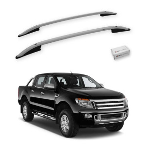 Turtle Ford Ranger (T6-P375/Px) 2011-2022 Tavan Çıtası Crown Gri