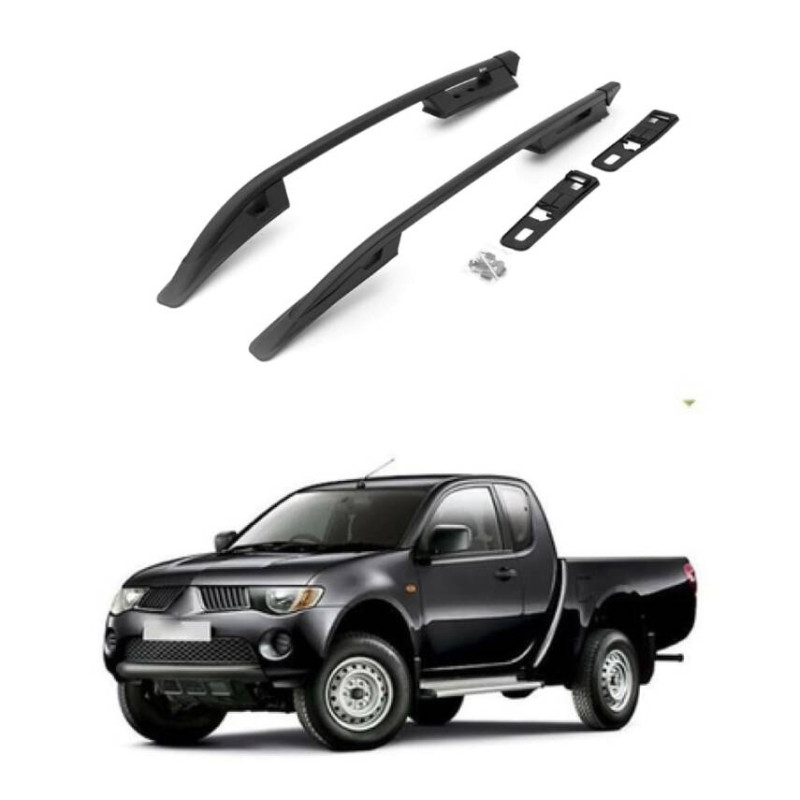 Turtle Mitsubishi L200 (Mk4) 2006-2014 Tavan Çıtası Falcon Siyah