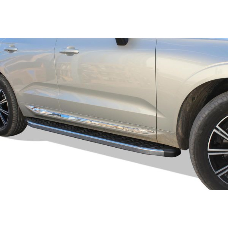 OMSA Volvo XC60 Blackline Yan Basamak Krom 2018 ve Sonrası