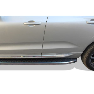 OMSA Volvo XC60 Blackline Yan Basamak Krom 2018 ve Sonrası