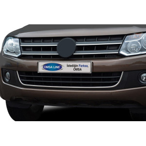OMSA VW Amarok Krom U Formlu Ön Tampon Çıtası 2010-2016 Arası