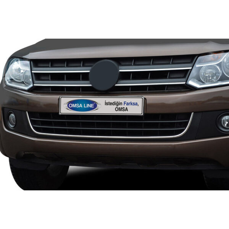 OMSA VW Amarok Krom U Formlu Ön Tampon Çıtası 2010-2016 Arası