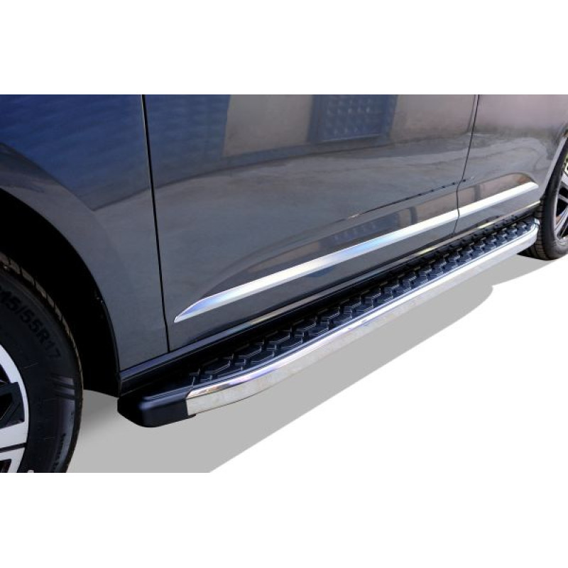 OMSA VW Caddy Blackline Yan Basamak Krom 2021 ve Sonrası