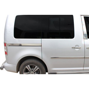 OMSA VW Caddy Facelift Krom Sürgülü Kapı Çıtası 2 Parça 2010-2019 Arası