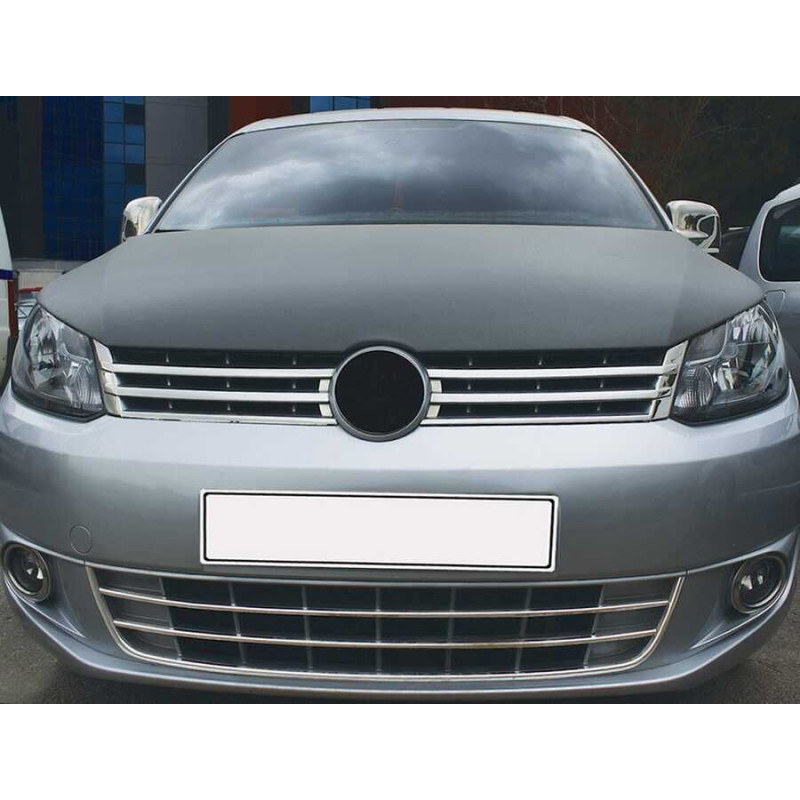 OMSA VW Caddy Krom Ön Tampon Çıtası 3 Parça 2010-2014 Arası