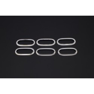 OMSA VW Crafter Krom Reflektör Çerçevesi 6 Parça 2006-2017 Arası