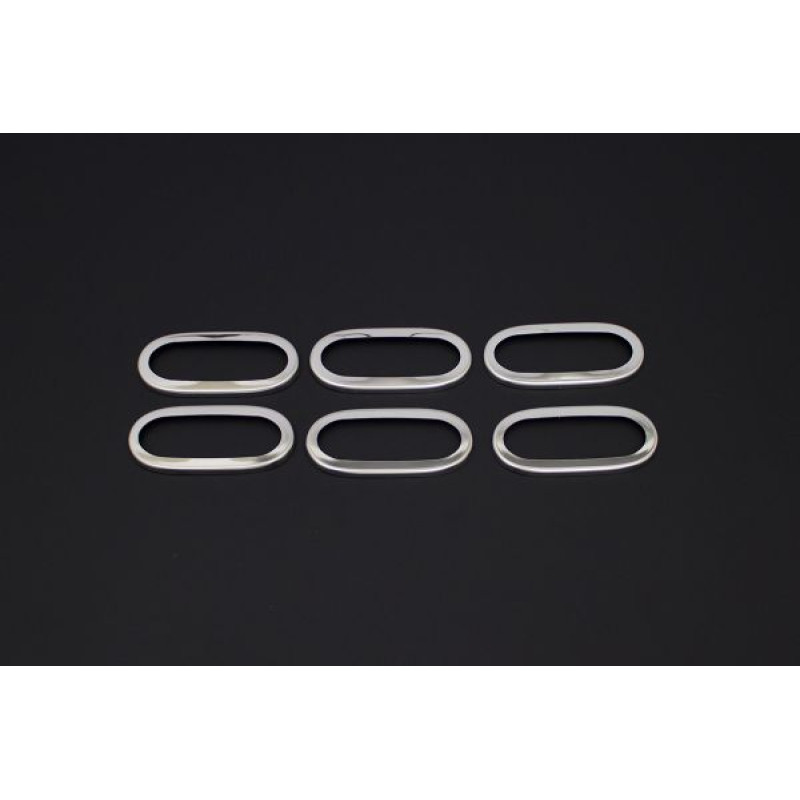 OMSA VW Crafter Krom Reflektör Çerçevesi 6 Parça 2006-2017 Arası