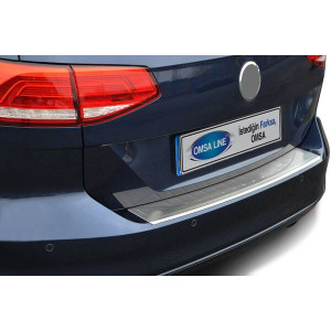 OMSA VW Passat B8 SW Krom Taşlı Arka Tampon Eşiği 2015 ve Sonrası