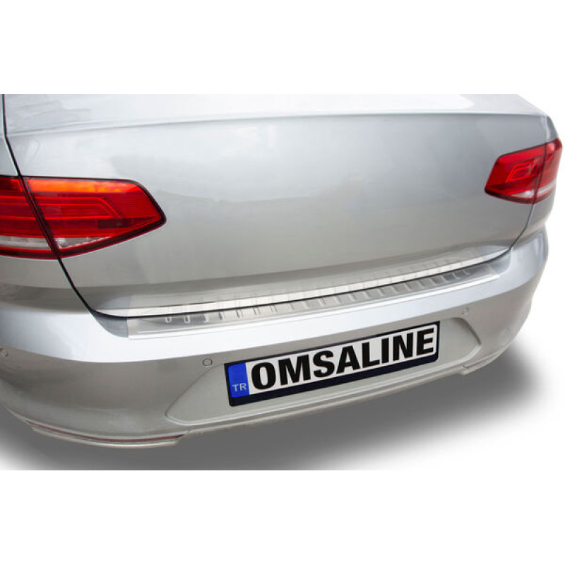 OMSA VW Passat B8 Krom Taşlı Arka Tampon Eşiği 2015-2019 Arası