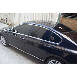 OMSA VW Passat B8 Krom Cam Çerçevesi 8 Parça 2015 Sonrası