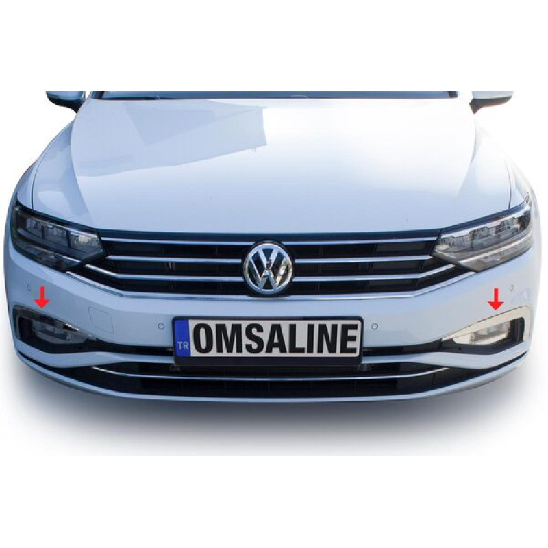 OMSA VW Passat B8.5 Krom Sis Farı Çerçevesi 2 Parça 2019 ve Sonrası