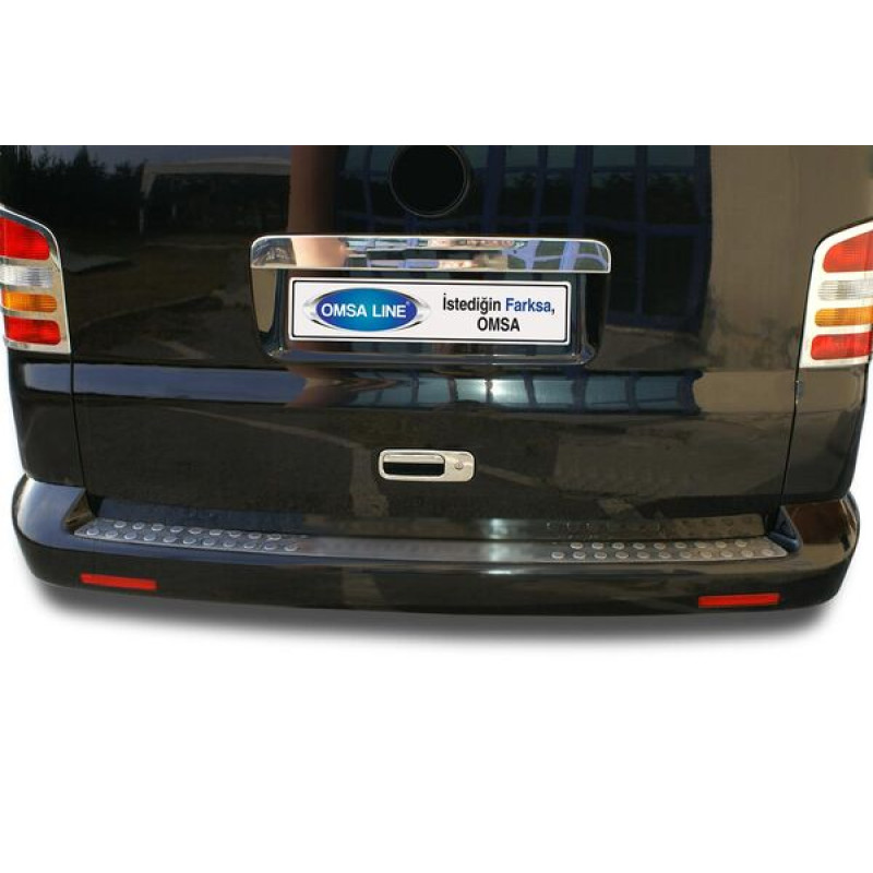 OMSA VW T5 Multıvan Krom Arka Tampon Eşiği Yazılı 2003-2014 Arası