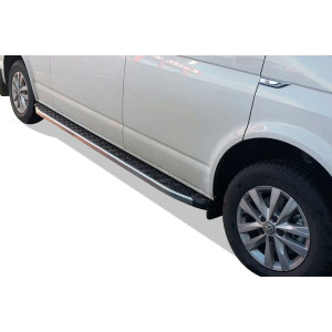 OMSA VW T5 Transporter Blackline Yan Basamak Krom Kısa Şase 2003-2014 Arası