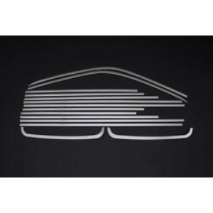 OMSA VW T5 Transporter Krom Cam Çerçevesi 14 Parça Çift Sürgü Kısa Şase 2003-2015 Arası