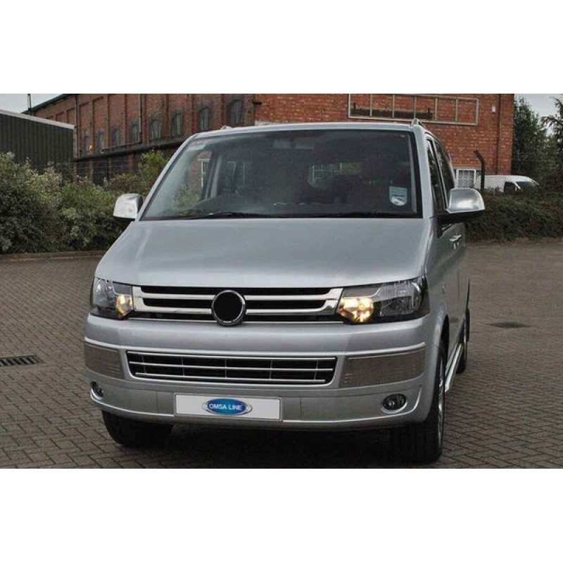 OMSA VW T5 Transporter Krom Ön Panjur 4 Parça 2010-2014 Arası