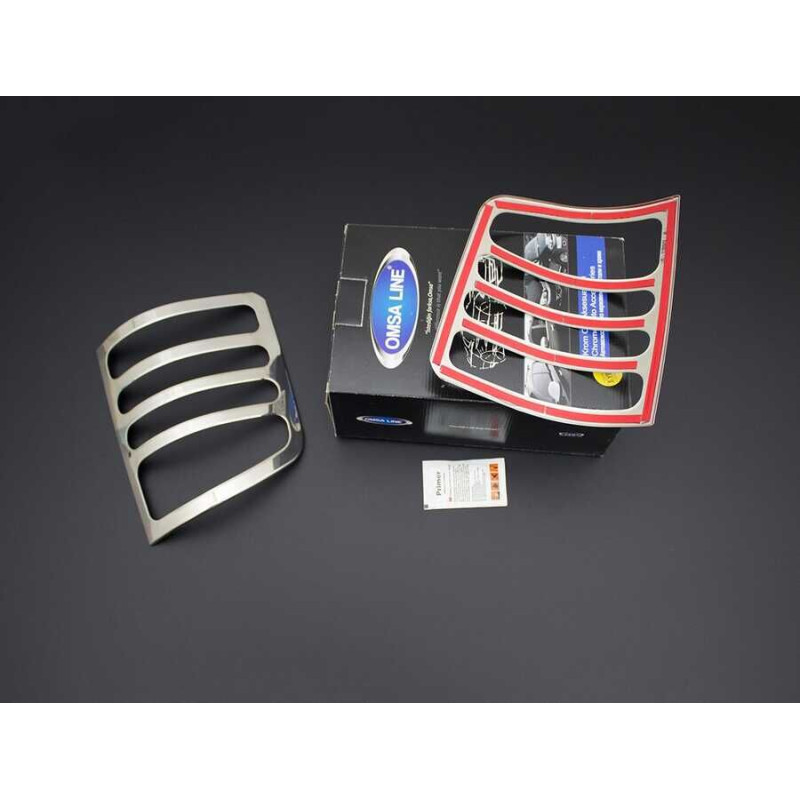 OMSA VW T5 Transporter Krom Stop Çerçevesi 2 Parça (Çift Kapılı) 2003-2014 Arası