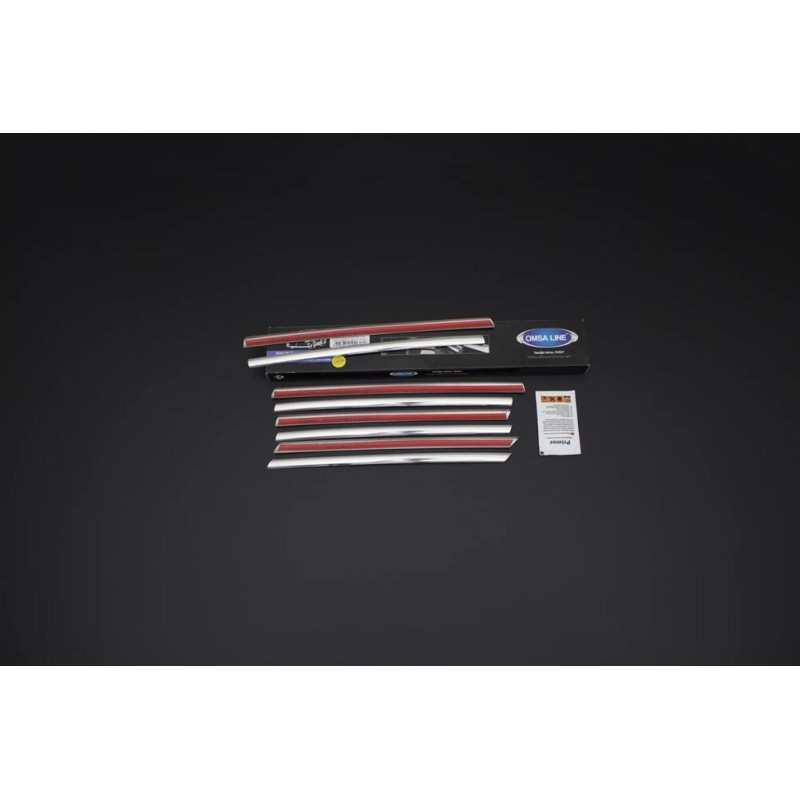 OMSA VW T5 Transporter Krom İnce Ön Panjur 8 Parça 2003-2010 Arası
