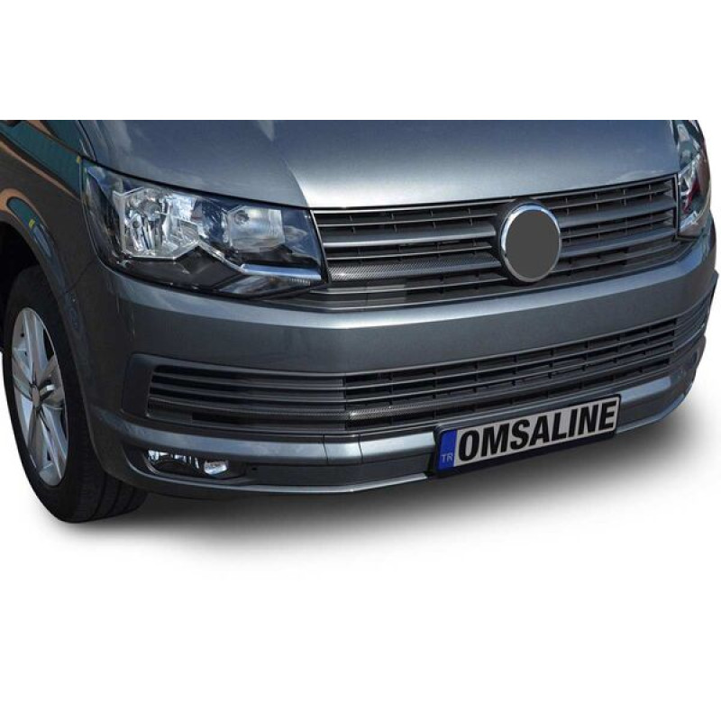 OMSA VW T6 Transporter VAN Highline Karbon Ön Panjur Kromu Alt Parçalar 2 Parça 2015-2019 Arası