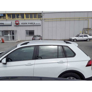 VW Tiguan Solid Tavan Çıtası Alüminyum Yapıştırma 2016-2023 Arası