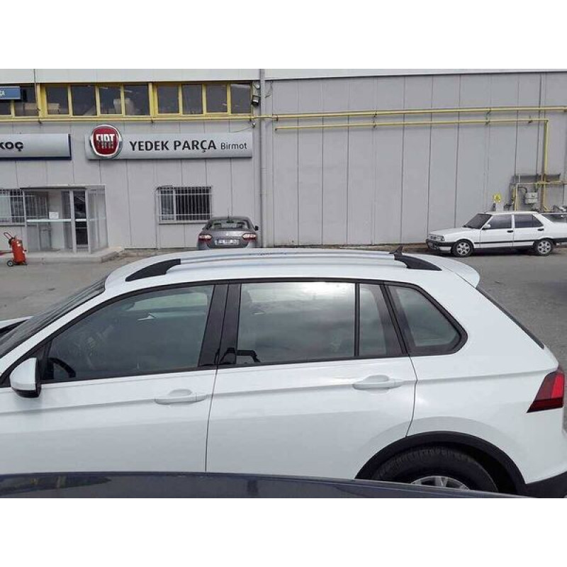VW Tiguan Solid Tavan Çıtası Alüminyum Yapıştırma 2016-2023 Arası