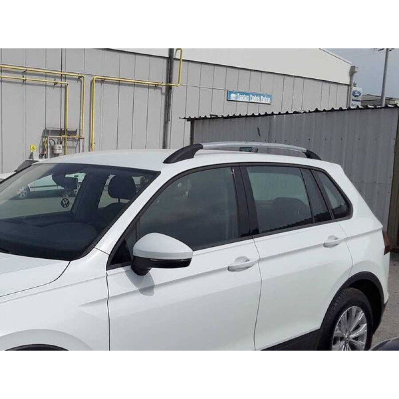 VW Tiguan Solid Tavan Çıtası Alüminyum Yapıştırma 2016-2023 Arası