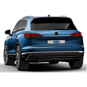 OMSA VW Touareg Krom Bagaj Çıtası Plaka Üstü 2018 ve Sonrası