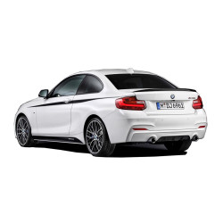 bmw 2013-2019  F22 2 Serisi M Performance Style- Arka Tampon Difüzör