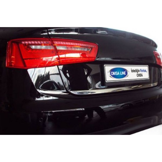 OMSA Audi A6 Sedan Krom Bagaj Alt Çıtası 2011-2015 Arası OMSA Audi A6 Sedan Krom Bagaj Alt Çıtası 2011-2015 Arası