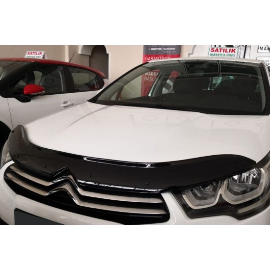 Citroen C4 Ön Kaput Rüzgarlığı - Koruyucu 2010-2019 Arası