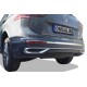 OMSA VW Tiguan Krom Egzoz Çerçevesi 3 Parça 2020-2023 Arası