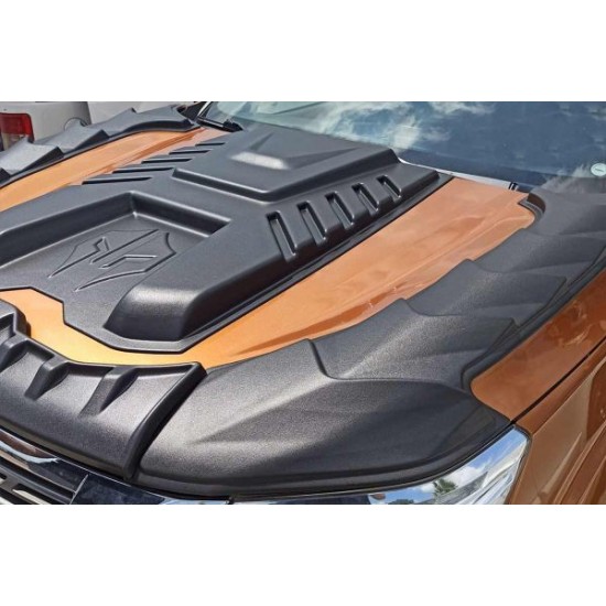 Nissan Navara Dragon Ön Kaput Rüzgarlığı 3 Parça 2015-2020 Arası