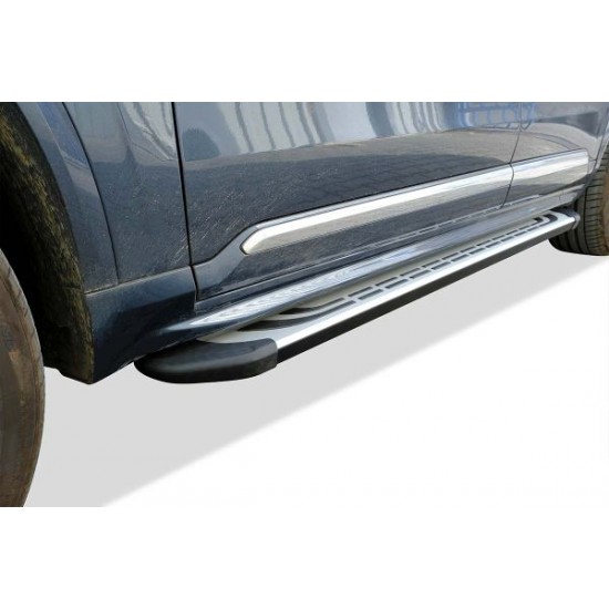 Volvo XC90 Faba Yan Basamak Gri 2015-2024 Arası Volvo XC90 Faba Yan Basamak Gri 2015-2024 Arası