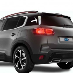 OMSA Citroen C5 Aircross Krom Spoiler Çıtası 2 Parça 2017 ve Sonrası