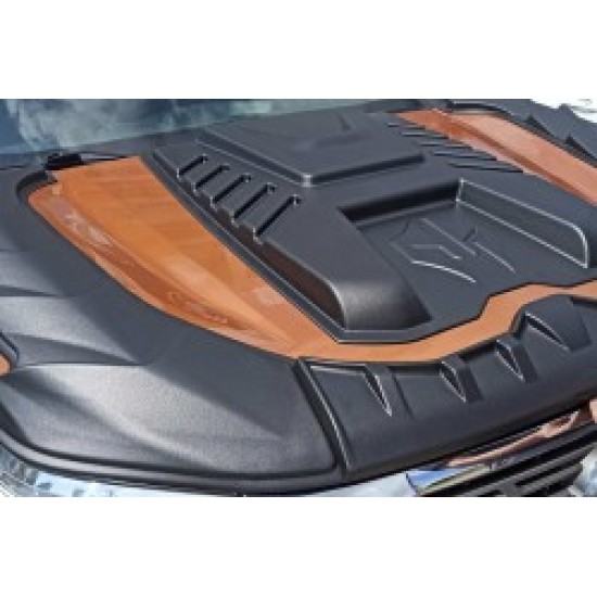 Nissan Navara Dragon Ön Kaput Rüzgarlığı 3 Parça 2015-2020 Arası