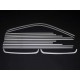 OMSA VW T6.1 Caravelle Krom Cam Çerçevesi 14 Parça Tek Sürgü Uzun Şase 2020-2023 Arası