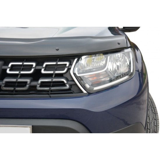 OMSA Dacia Duster Krom Ön Panjur Çıtası 2 Parça 2018-2024 Arası