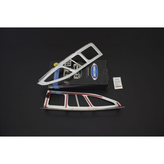 OMSA Citroen Berlingo 2 Krom Stop Çerçevesi 2 Parça Abs 2008-2018 Arası OMSA Citroen Berlingo 2 Krom Stop Çerçevesi 2 Parça Abs 2008-2018 Arası