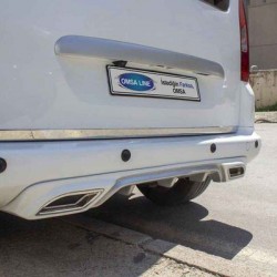 OMSA Citroen Berlingo Krom Bagaj Alt Çıta 2008-2018 Arası