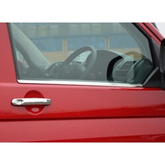 OMSA WV T5 Caravelle Krom Cam Alt Çıtası 2003-2014 Arası OMSA WV T5 Caravelle Krom Cam Alt Çıtası 2003-2014 Arası