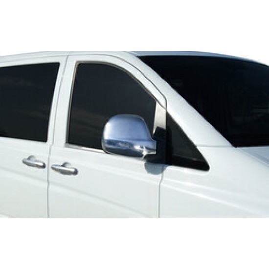 Omkar Mercedes Vito W639 ABS Krom Ayna Kapağı 2 Parça 2003-2010 Arası