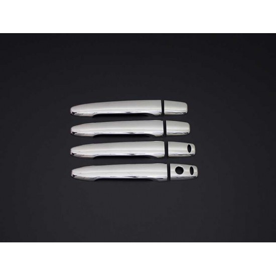 OMSA Citroen C-Crosser Krom Kapı Kolu 8 Parça Tek Delikli Çift Sensörlü 2007-2012 Arası OMSA Citroen C-Crosser Krom Kapı Kolu 8 Parça Tek Delikli Çift Sensörlü 2007-2012 Arası