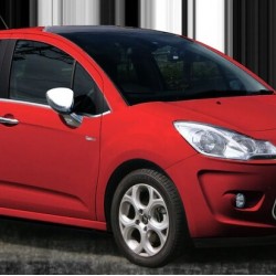 OMSA Citroen C3 Krom Ayna Kapağı 2 Parça 2009 ve Sonrası