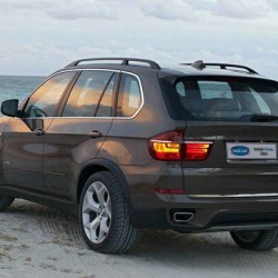 OMSA BMW X5 E70 Krom Bagaj Alt Çıta 2006-2013 Arası