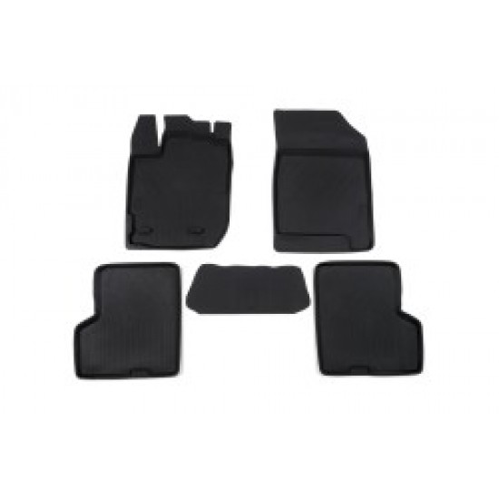 Rich Dacia Sandero Stepway 4D Paspas Siyah 5 Parça 2012-2020 Arası