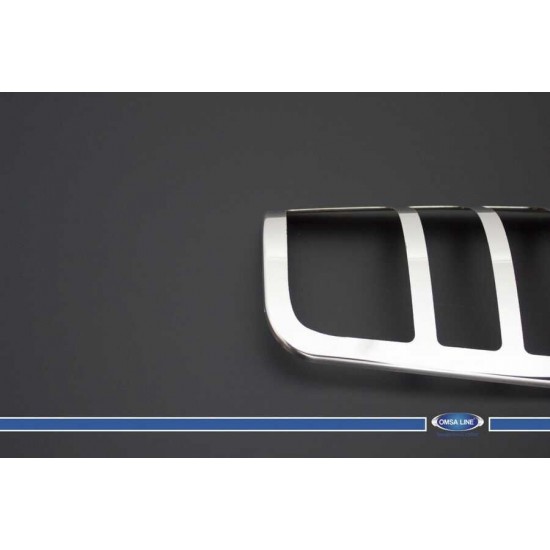 OMSA Citroen Berlingo 1 Krom Stop Çerçevesi 2 Parça 1996-2008 Arası OMSA Citroen Berlingo 1 Krom Stop Çerçevesi 2 Parça 1996-2008 Arası