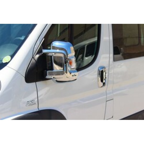 OMSA Citroen Jumper Krom Ayna Kapağı 2 Parça Abs 2006-2024 Arası