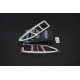 Omkar Peugeot Partner Tepee Krom ABS Stop Çerçevesi 2012-2018 Arası Omkar Peugeot Partner Tepee Krom ABS Stop Çerçevesi 2012-2018 Arası