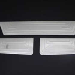 OMSA VW T6 Transporter Krom Kapı Eşiği 3 Parça Taşlı 2015-2019 Arası