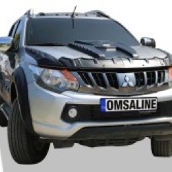 Mitsubishi L200 Dragon Ön Kaput Rüzgarlığı - Koruyucu 3 Parça 2015-2019 Arası