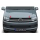 OMSA VW T6 Transporter Siyah Krom Ön Panjur 2 Parça (Camlı Van) 2015-2019 Arası